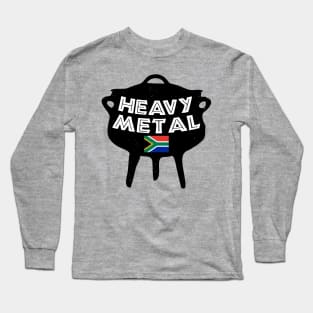 Potjie South Africa Potjiekos Stew Braai Long Sleeve T-Shirt